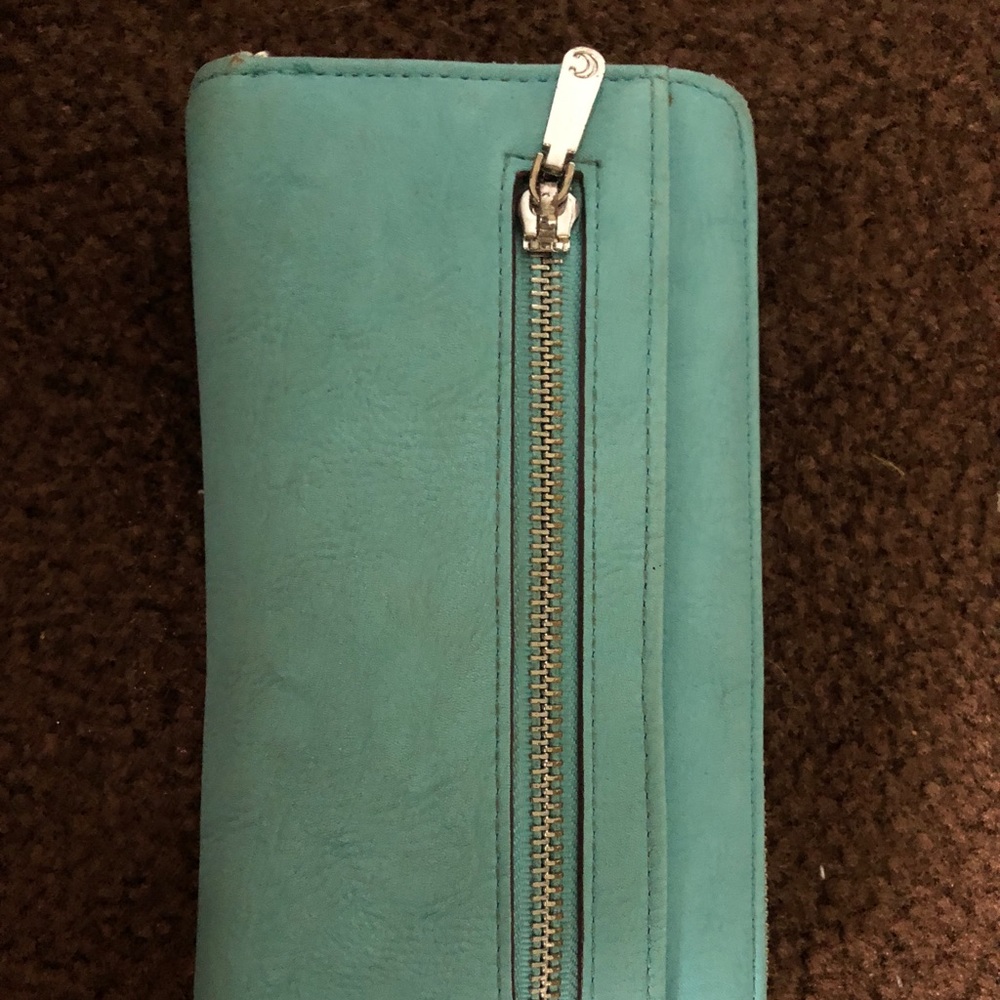 Blue wallet from Charlotte Russe